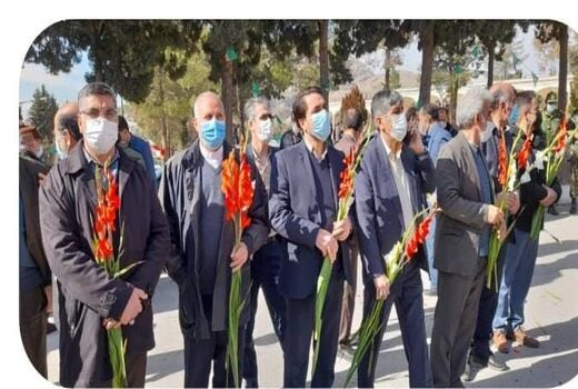 حضور مدیران و کارکنان سازمان جهاد کشاورزی لرستان در مراسم یادواره ۵۰۰ شهید مدافع نظم و امنیت فرماندهی انتظامی استان لرستان