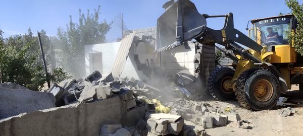 اجرای ۶ مورد احکام قطعی قضایی رفع تصرف اراضی کشاورزی در منطقه کردلر ایلخچی در شهرستان اسکو