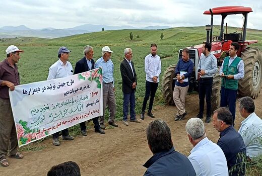 آزمایش کاربردی علف کش اتوبور در مزارع نخود شهرستان کلیبر 