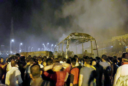 مجروحان حادثه‌ی سنندج به بیمارستانهای عمومی منتقل شدند