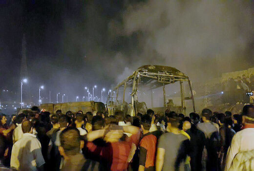 مجروحان حادثه‌ی سنندج به بیمارستانهای عمومی منتقل شدند
