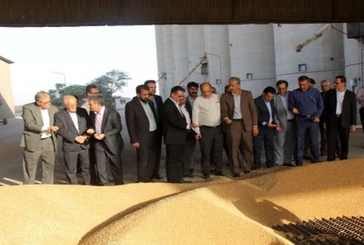 ذخیره صد هزار تنی گندم در سیلوی شهید رجایی