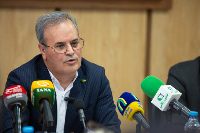  نشست خبری رئیس سازمان تات 