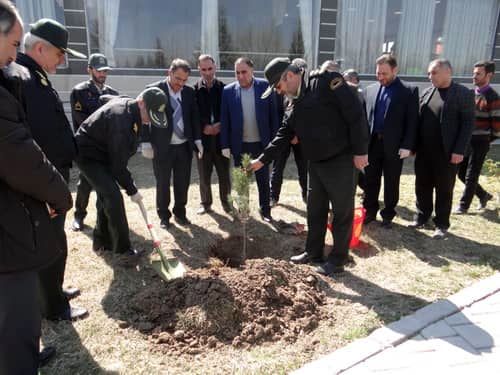 کاشت ۲۵ هزار اصله نهال توسط نیروهای ارتشی و انتظامی  در آذربایجان غربی 