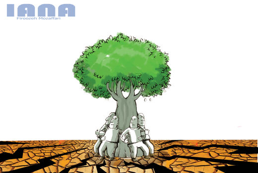 بدون شرح -کارتون فیروزه مظفری