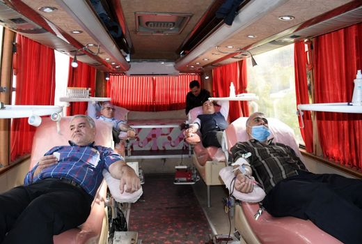 اهداء بالغ بر 13 هزار سی سی خون به نیازمندان توسط کارکنان سازمان جهاد کشاورزی آذربایجان شرقی