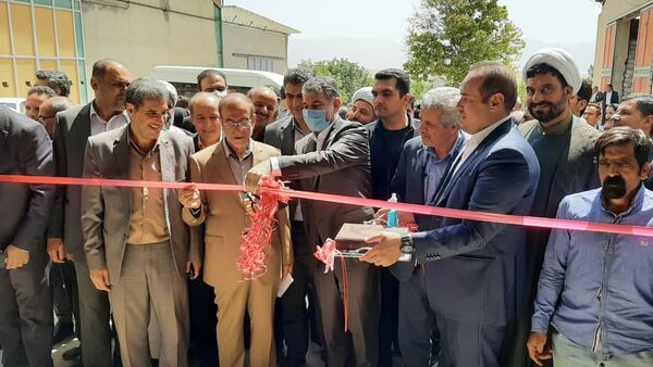 افتتاح طرح توسعه شرکت دانه های غرب نهاوند 