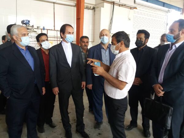 بازدید نماینده مجلس شورای اسلامی از طرح های کشاورزی شهرستان ورامین
