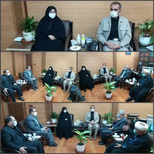 دیدار رییس سازمان جهاد کشاورزی با رییس کل دادگستری استان قزوین