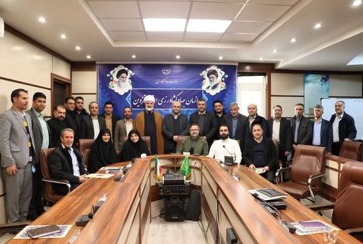 پاسداشت تلاشگران امنیت اداری؛ تجلیل از همکاران حراست جهاد کشاورزی قزوین