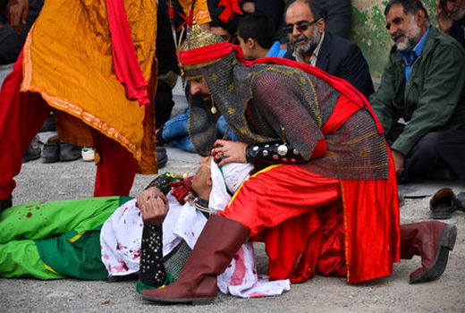 تعزیه خوانی در میدان ولیعصر